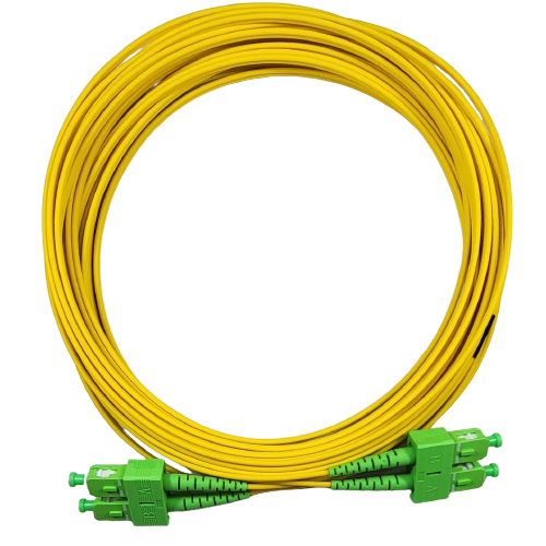 SC/APC (Green) - SC/APC (Green) Duplex SM Single Mode Fibre Patch Lead